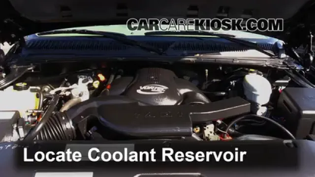 2003 GMC Sierra Denali 6.0L V8 Coolant (Antifreeze) Check Coolant Level